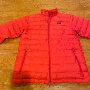 Patagonia red youth XL puffer jacket